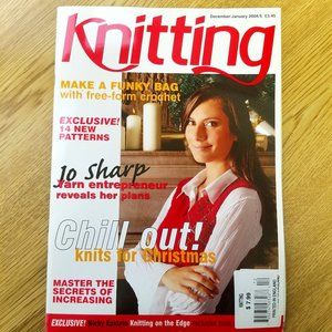 Knitting UK  Magazine December September 2004 Jo Sharp Issue